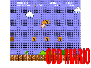 Odd Mario (SMB1 Hack) [o1] Cover